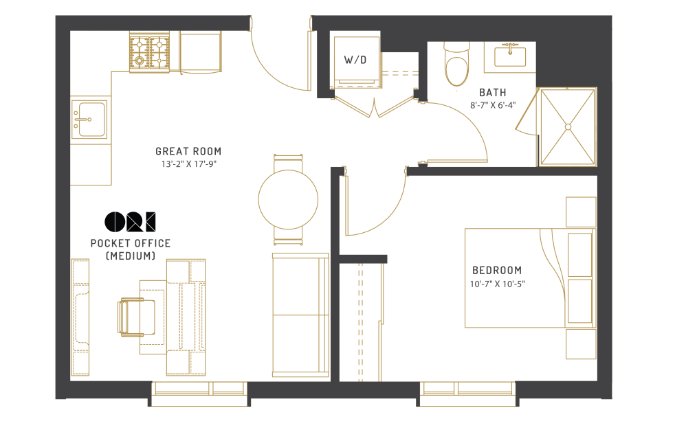 Ori Smart Suite - Space Efficiency - apartments with Ori units