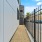 outdoor dog run area at The Heron apartments in Edgewater