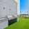grill area at The Heron apartments in Edgewater Chicago