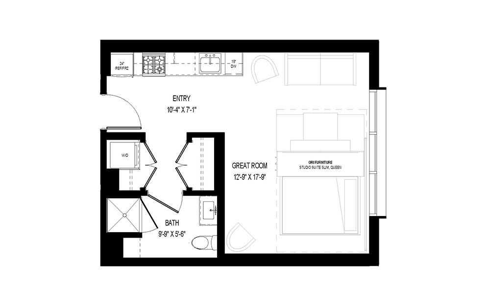 A2 Available Studio, 1, 2, or, 3 Bedroom Apartments in Edgewater