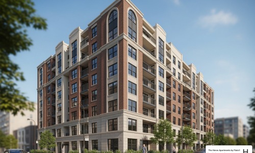 Edgewater apartment building exterior - apartments edgewater
