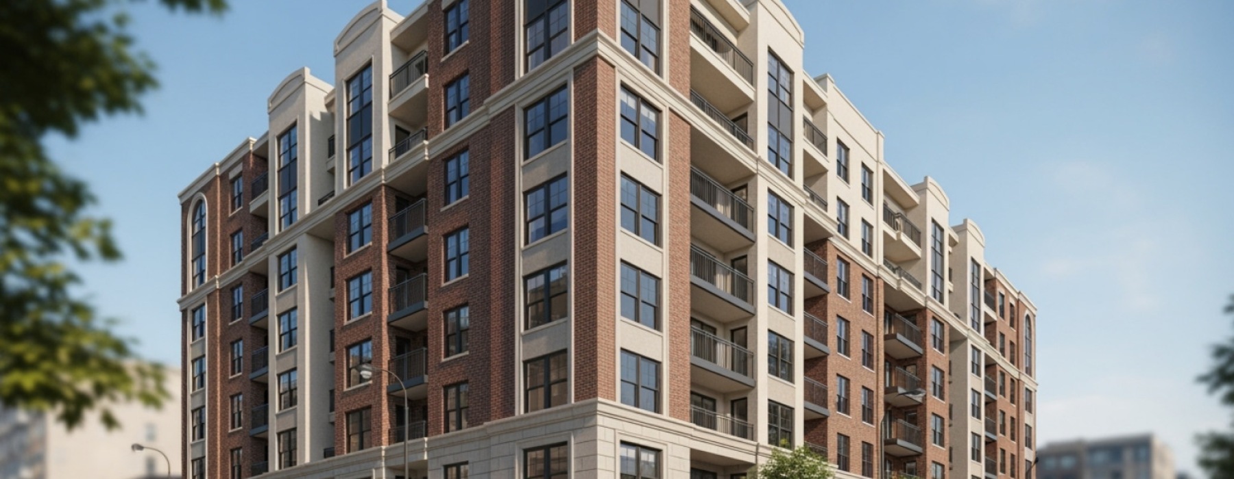 Edgewater apartment building exterior - apartments edgewater