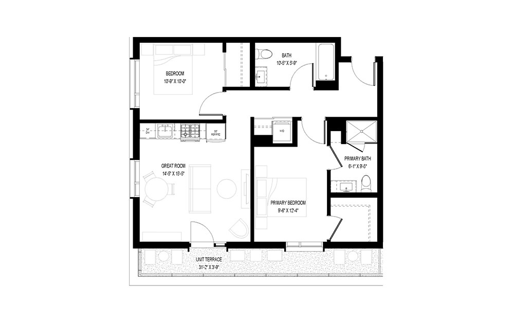 D5 Available Studio, 1, 2, or, 3 Bedroom Apartments in Edgewater