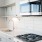 well lit kitchen