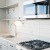 well lit kitchen
