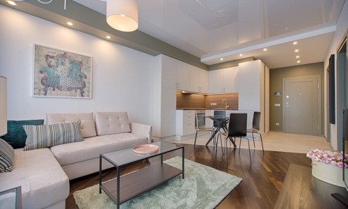 modern Edgewater apartment interior - Edgewater apartments utilities included
