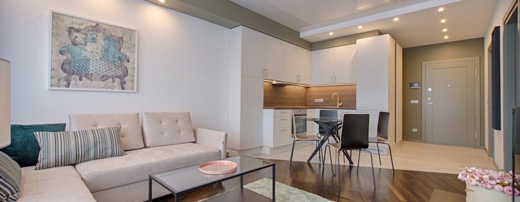 modern Edgewater apartment interior - Edgewater apartments utilities included