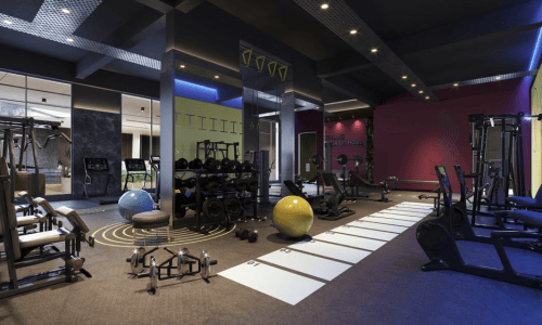 luxury apartments with gym