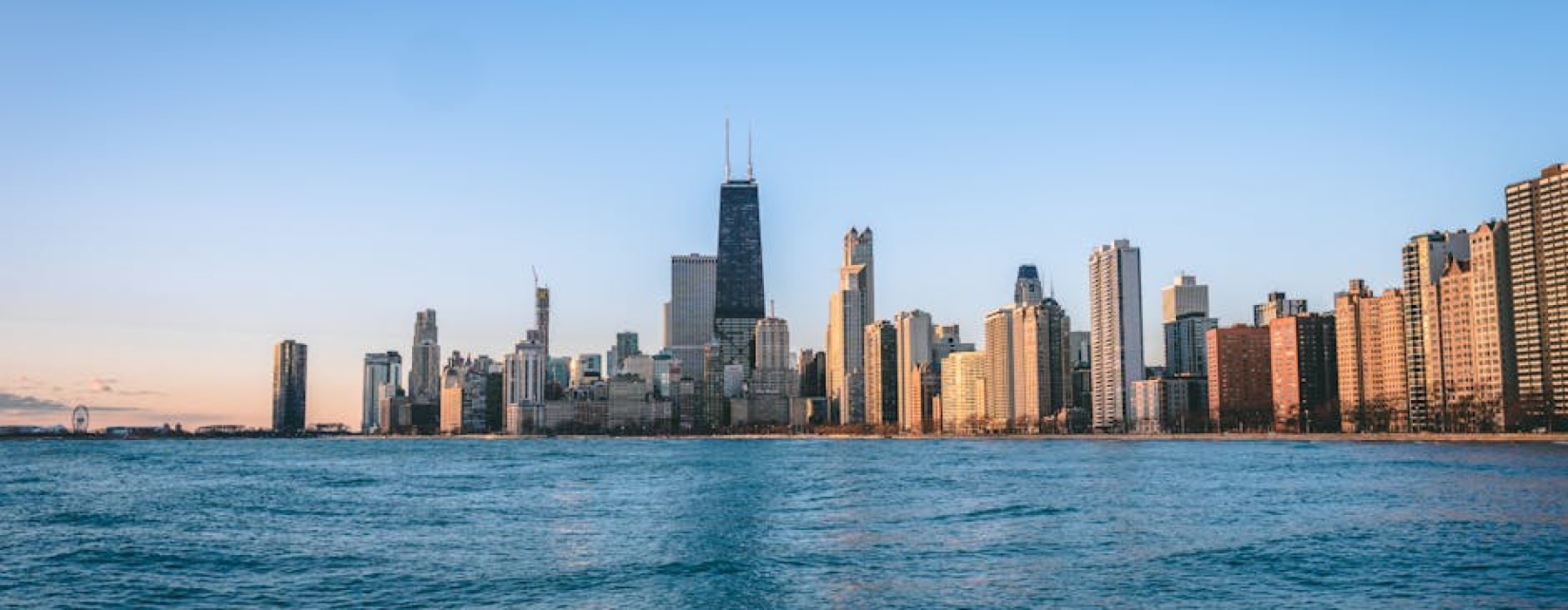 Chicago skyline - pet friendly apartment rentals chicago