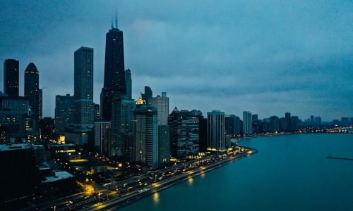 Downtown Chicago skyline - Chicago apartments near downtown Downtown Chicago skyline - Chicago apartments near downtown