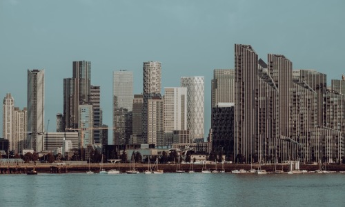 Edgewater Chicago skyline - studio apartments Edgewater Chicago
